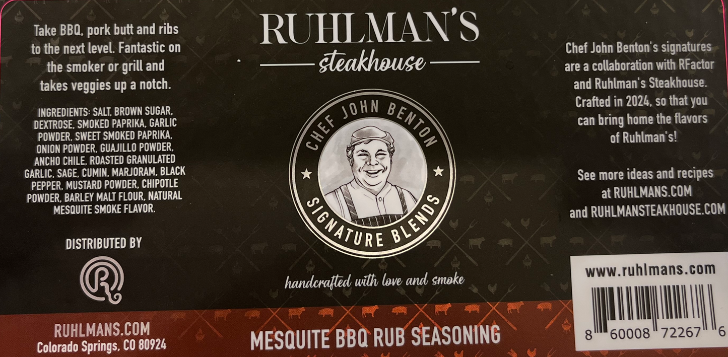 .Ruhlman's Mesquite BBQ Rub